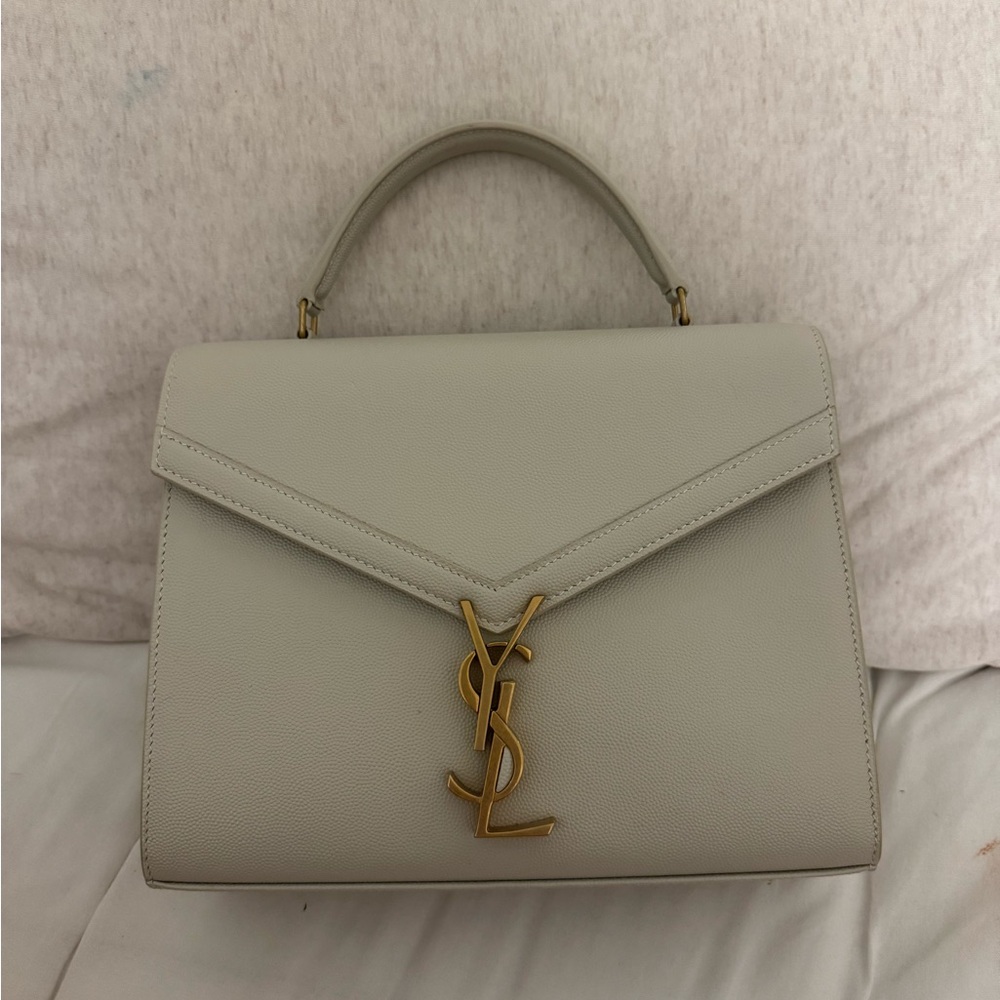 Yves Saint Laurent Cassandra Medium Leather Handbag